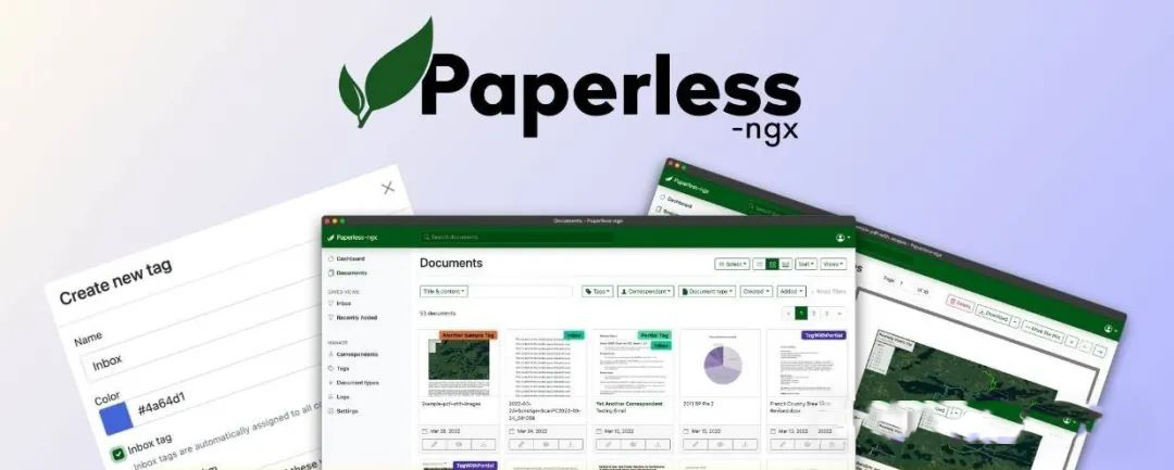 使用NAS开启无纸化办公，Docker部署开源文档管理系统『Paperless-ngx』-众嗅网