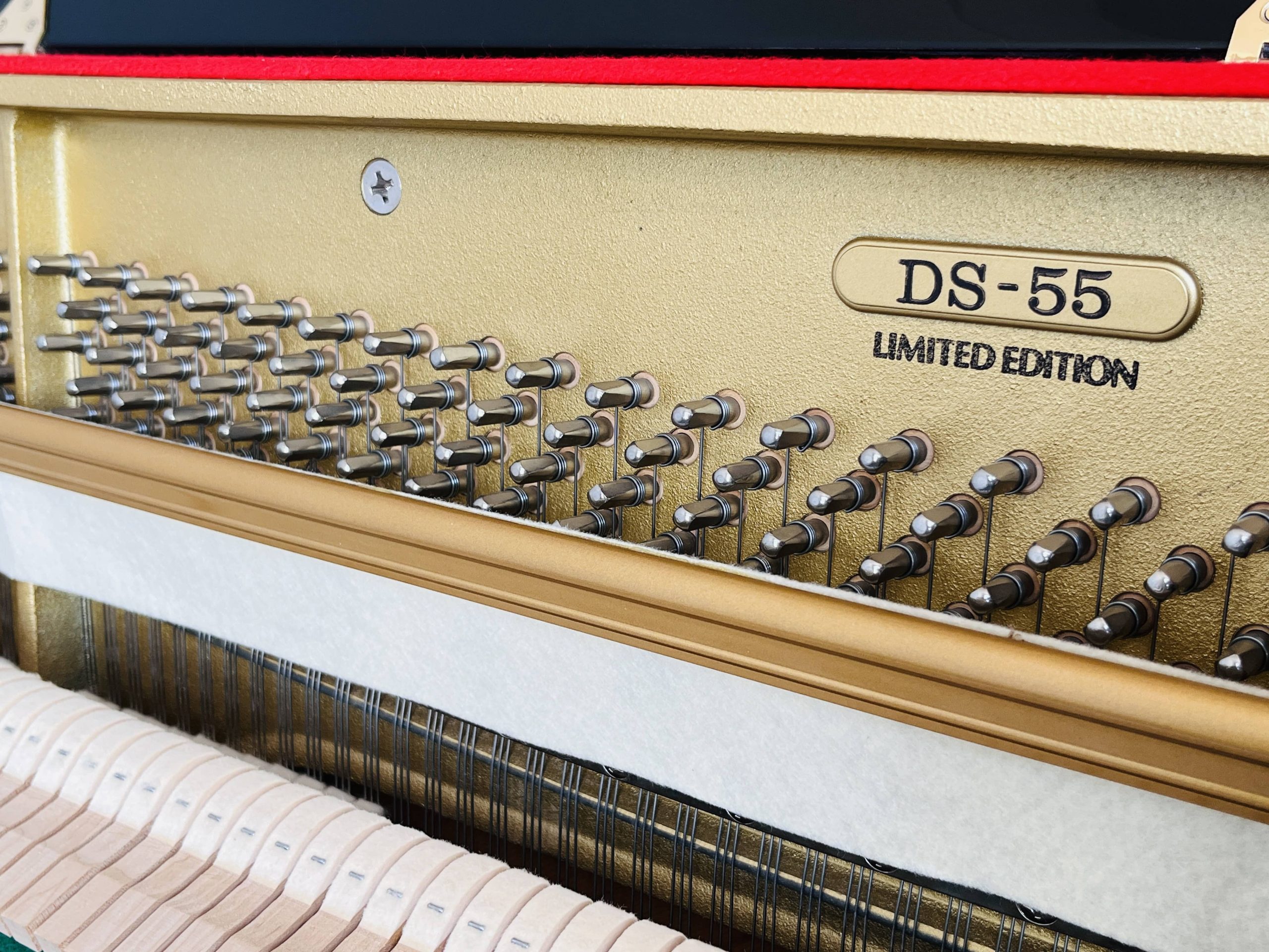 KAWAI卡瓦依DS-55LE限量版白枫木榔头中高端中古实木钢琴