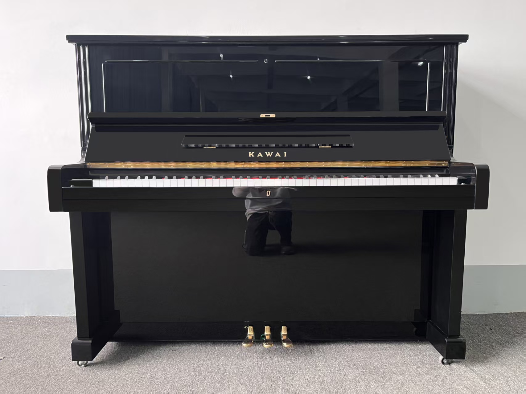 KAWAI卡瓦依BL-51特制款高级白枫木榔头高端中古实木钢琴